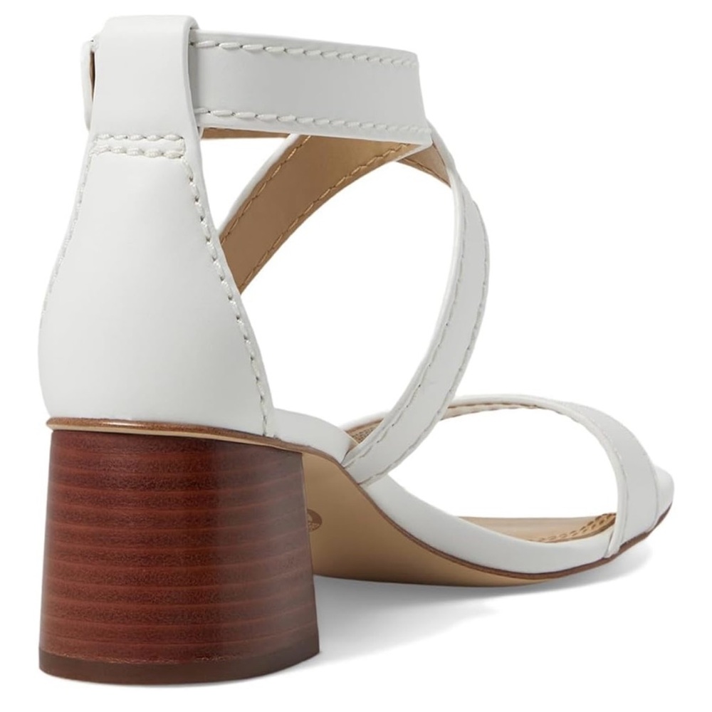 Michael Kors Ashton Crisscross Sandals Women’s White Size 10 - Picture 2 of 15